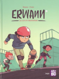 Erwann La loi du skatepark: 48h de la BD 2024